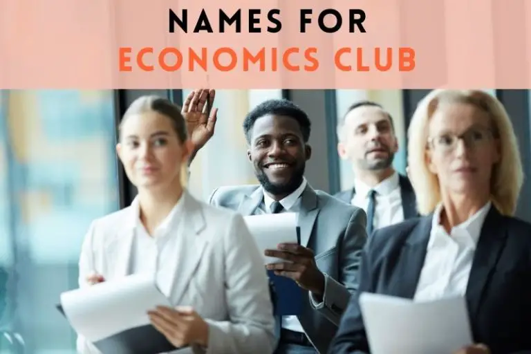 51 Catchy Names For Economics Club