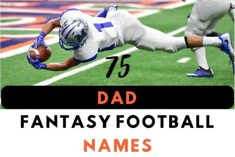 75 Perfect Dad Fantasy Football Names