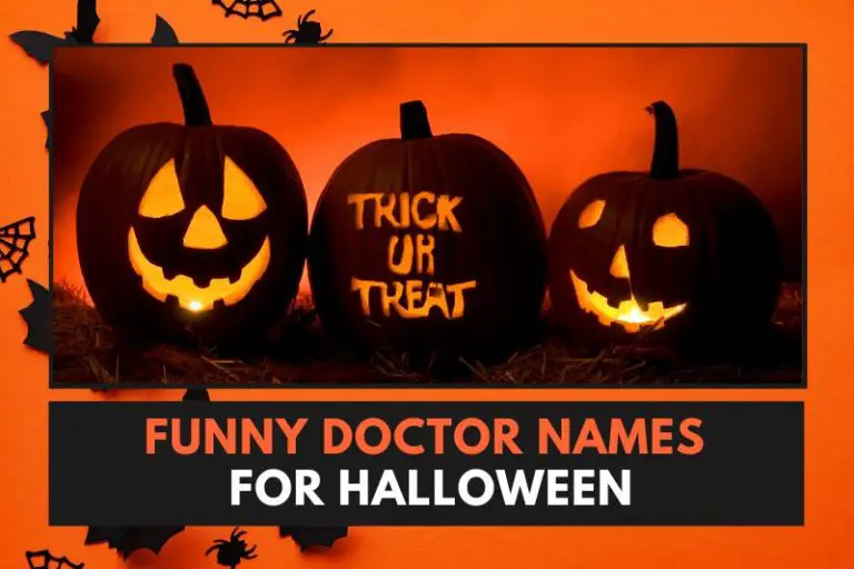 101 Spooktacularly Funny Doctor Names for Halloween