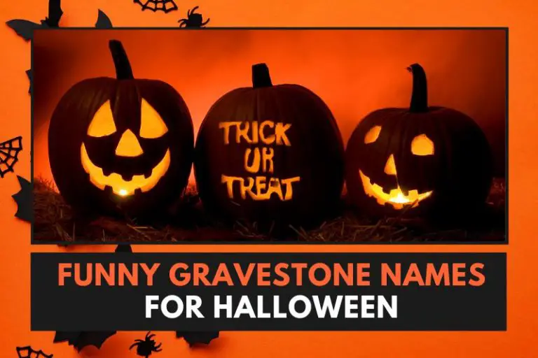 101 Funny Gravestone Names for a Spooky Halloween Chuckle