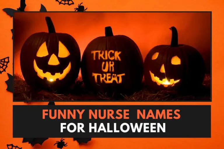 51 Side-Splittingly Funny Nurse Names for Halloween