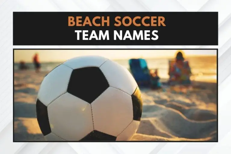 75 Dynamic Beach Soccer Team Names for Sun, Sand, and Glory