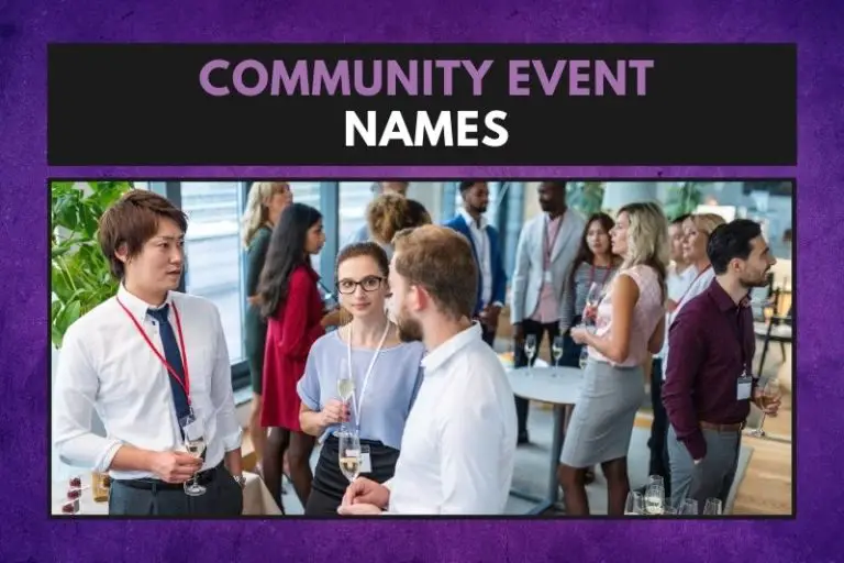 101 Engaging Community Event Names for Success and Fun