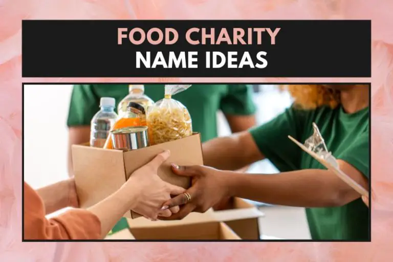 75 Food Charity Name Ideas: Feed Hope and Make a Difference