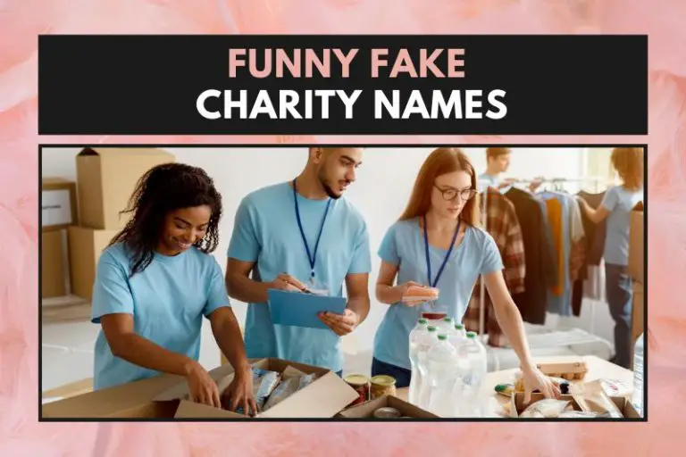 51 Funny Fake Charity Names to Bring Smiles and Laughter