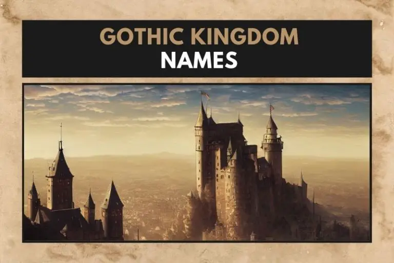 75 Fictional Gothic Kingdom Names for Your Imaginary World