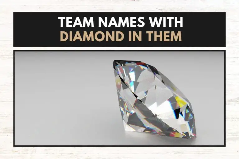 101 Glittering Team Names With Diamond In Them